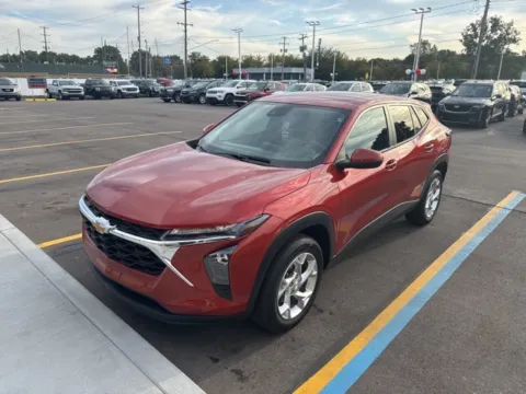 Orange 2024 Chevrolet Trax LS for sale in Davison, MI