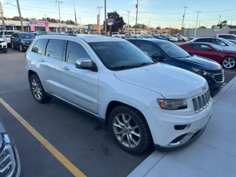 White 2015 Jeep Grand Cherokee Summit for sale in Davison, MI