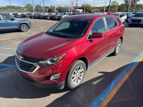 Red 2021 Chevrolet Equinox LT for sale in Davison, MI