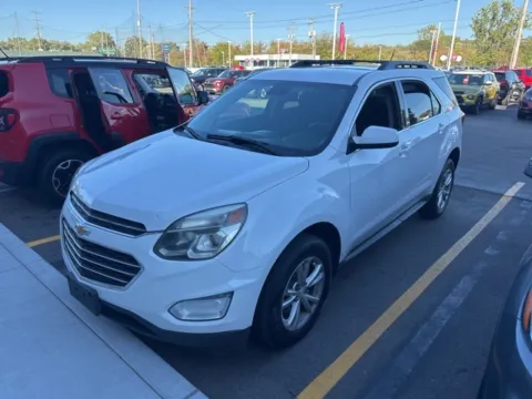 White 2017 Chevrolet Equinox LT for sale in Davison, MI