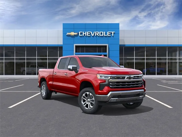 Red 2026 Chevrolet Silverado 1500 LTZ for sale in Davison, MI