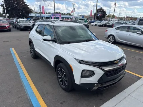 White 2021 Chevrolet TrailBlazer ACTIV for sale in Davison, MI