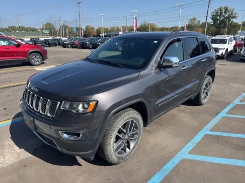 Gray 2018 Jeep Grand Cherokee Limited for sale in Davison, MI