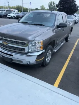 Gray 2013 Chevrolet Silverado 1500 LT for sale in Davison, MI