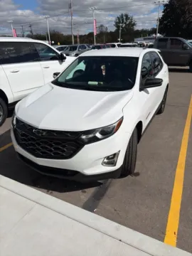 White 2019 Chevrolet Equinox LT for sale in Davison, MI