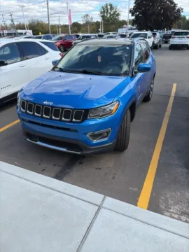 Blue 2021 Jeep Compass Limited for sale in Davison, MI