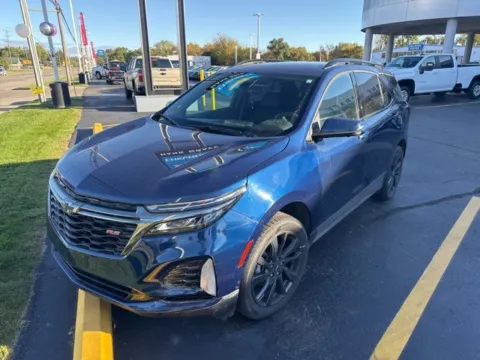 Blue 2022 Chevrolet Equinox RS for sale in Davison, MI
