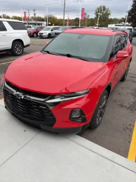 Red 2021 Chevrolet Blazer RS for sale in Davison, MI