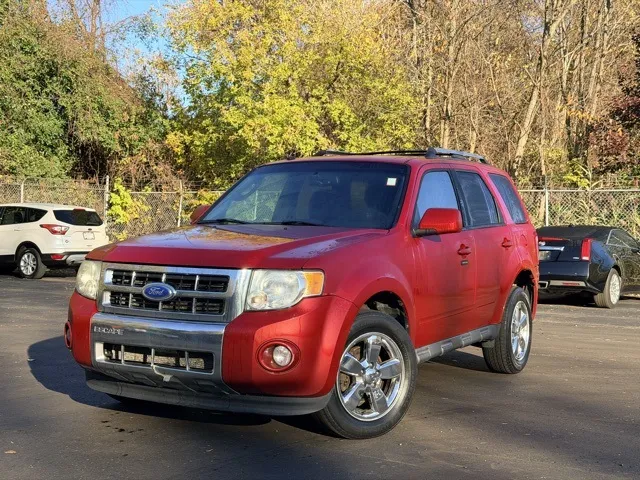 Red 2011 Ford Escape Limited for sale in Davison, MI