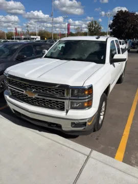 White 2015 Chevrolet Silverado 1500 LT for sale in Davison, MI