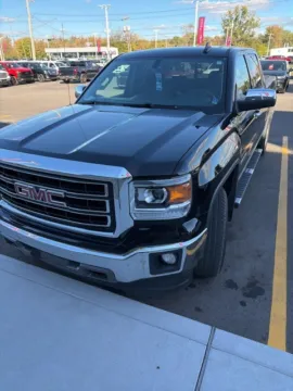 Black 2015 GMC Sierra 1500 SLT for sale in Davison, MI