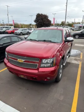 Red 2012 Chevrolet Tahoe LTZ for sale in Davison, MI