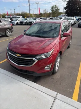 Red 2018 Chevrolet Equinox LT for sale in Davison, MI