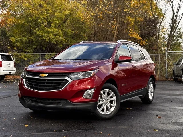 Red 2018 Chevrolet Equinox LT for sale in Davison, MI