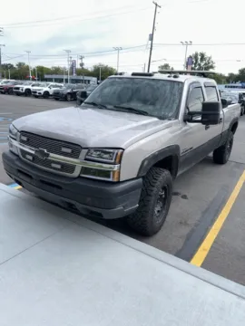 Silver 2004 Chevrolet Silverado 2500HD LT for sale in Davison, MI