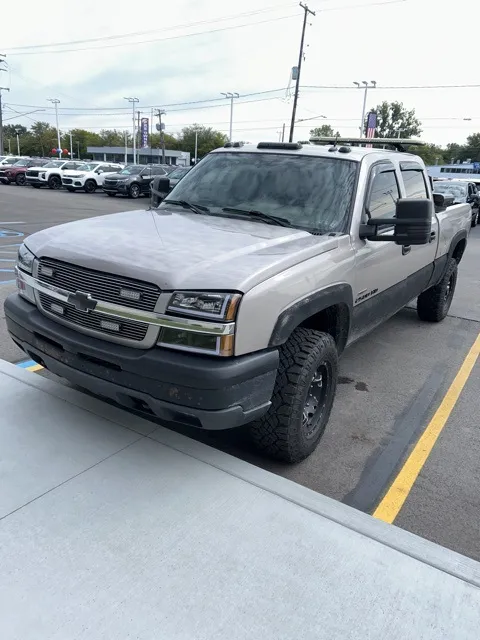 Silver 2004 Chevrolet Silverado 2500HD LT for sale in Davison, MI