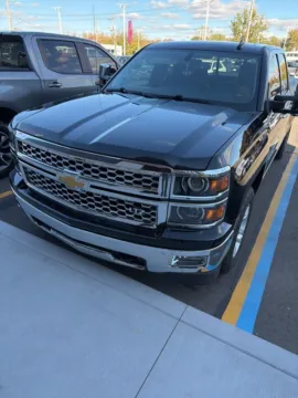 Black 2015 Chevrolet Silverado 1500 LTZ for sale in Davison, MI