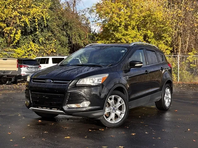 Used 2014 Ford Escape Titanium with VIN 1FMCU9J98EUD57232 for sale in Davison, MI