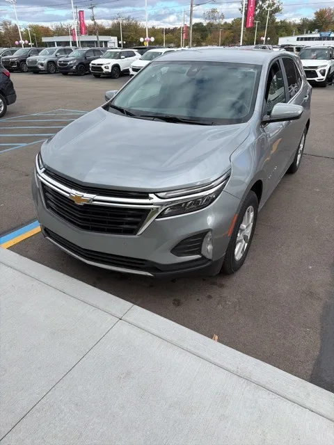 Gray 2024 Chevrolet Equinox LT for sale in Davison, MI