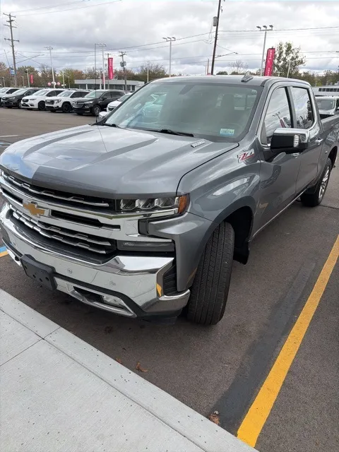 Gray 2022 Chevrolet Silverado 1500 LTD LTZ for sale in Davison, MI