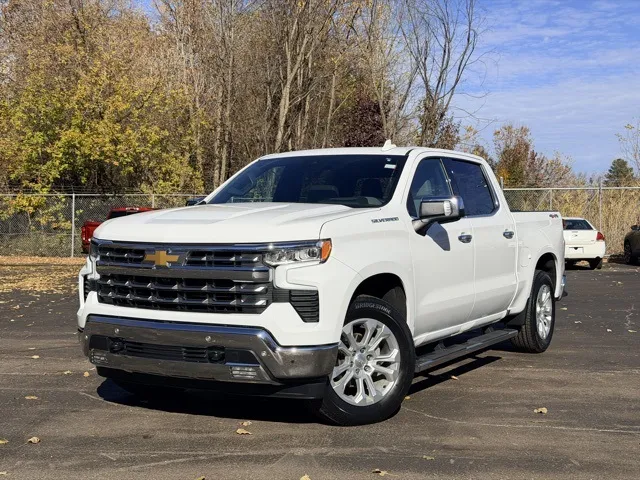 White 2022 Chevrolet Silverado 1500 LTZ for sale in Davison, MI