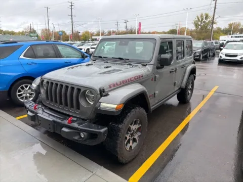 Gray 2021 Jeep Wrangler Unlimited Rubicon for sale in Davison, MI