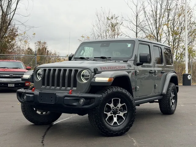 Gray 2021 Jeep Wrangler Unlimited Rubicon for sale in Davison, MI