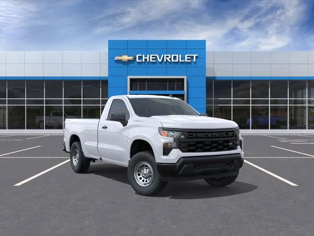 White 2026 Chevrolet Silverado 1500 WT for sale in Davison, MI