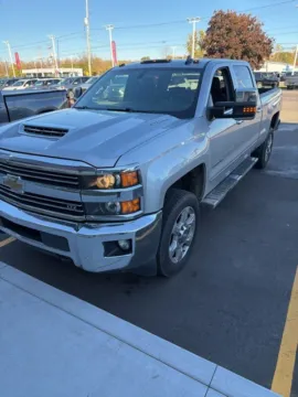 Silver 2018 Chevrolet Silverado 2500HD LTZ for sale in Davison, MI