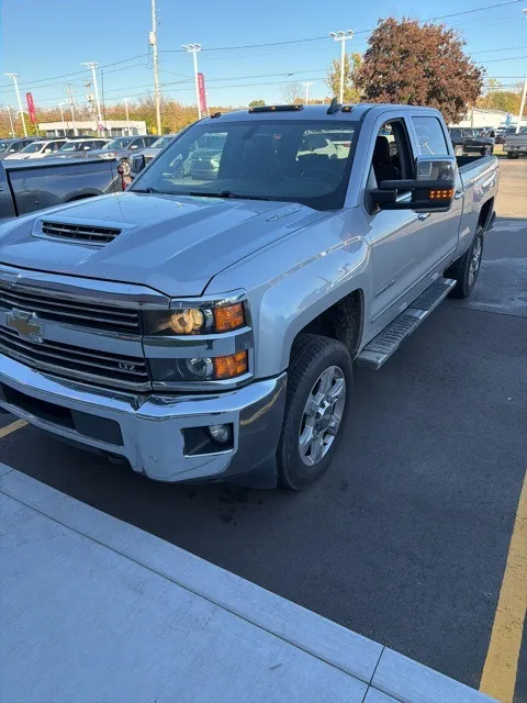 Silver 2018 Chevrolet Silverado 2500HD LTZ for sale in Davison, MI