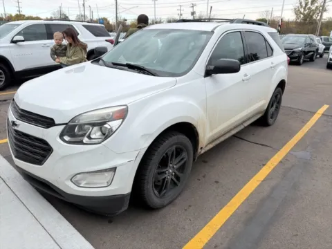 White 2017 Chevrolet Equinox LT for sale in Davison, MI