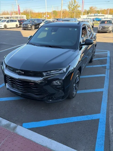 Black 2023 Chevrolet TrailBlazer RS for sale in Davison, MI