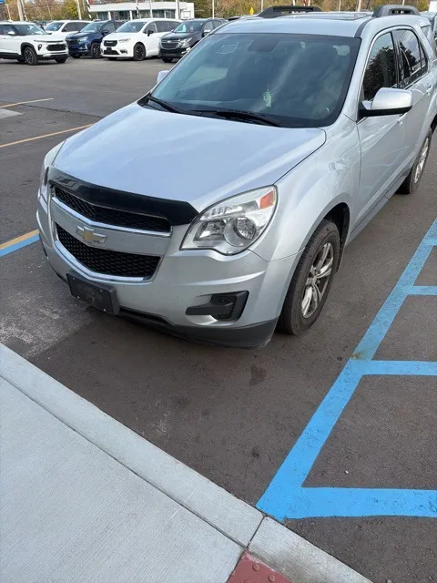 Silver 2015 Chevrolet Equinox LT for sale in Davison, MI
