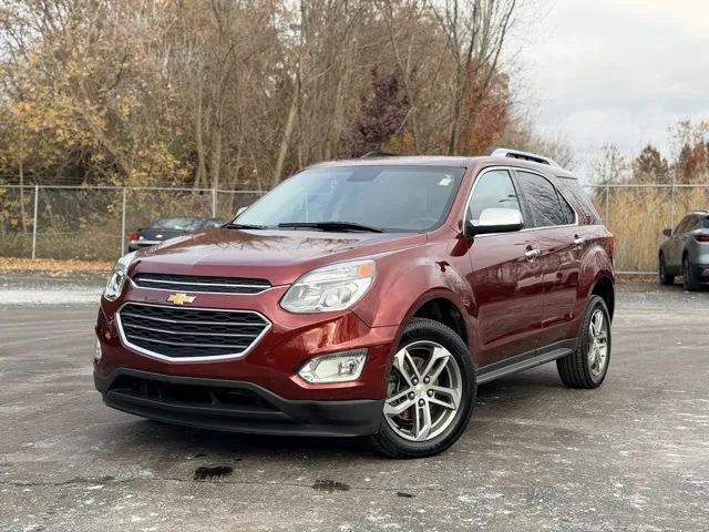 Red 2016 Chevrolet Equinox LTZ for sale in Davison, MI