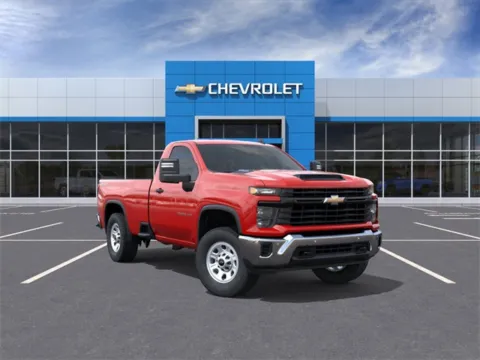 Red 2026 Chevrolet Silverado 2500HD Work Truck for sale in Davison, MI