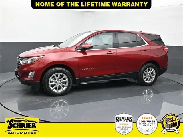Red 2020 Chevrolet Equinox LT for sale in Omaha, NE