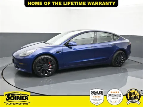 Another view of 2023 Tesla Model 3 Performance for sale in Omaha, NE at Schrier Automotive Inc