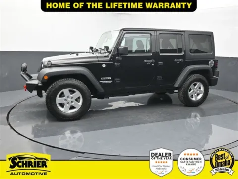 Another view of 2016 Jeep Wrangler Unlimited Sport for sale in Omaha, NE at Schrier Automotive Inc