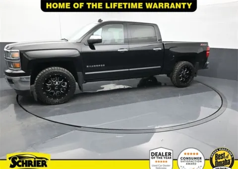 Black 2014 Chevrolet Silverado 1500 LTZ for sale in Omaha, NE