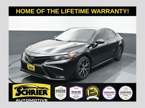 Black 2021 Toyota Camry SE for sale in Omaha, NE