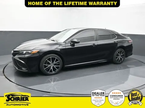 Another view of 2021 Toyota Camry SE for sale in Omaha, NE at Schrier Automotive Inc
