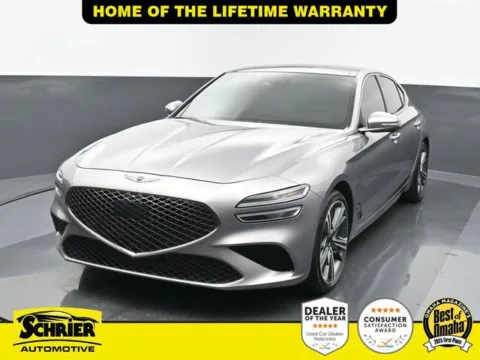Silver 2024 Genesis G70 3.3T Sport Advanced for sale in Omaha, NE