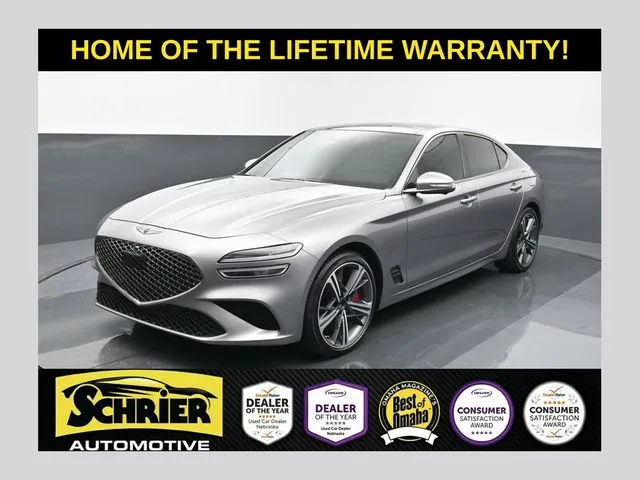 Silver 2024 Genesis G70 3.3T Sport Prestige for sale in Omaha, NE