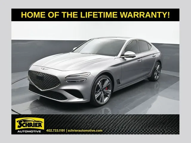 Silver 2024 Genesis G70 3.3T Sport Advanced for sale in Omaha, NE