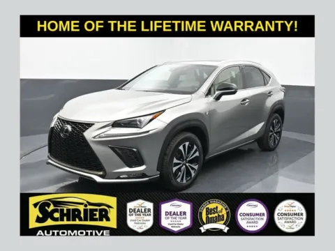 Silver 2020 Lexus NX 300 F Sport for sale in Omaha, NE