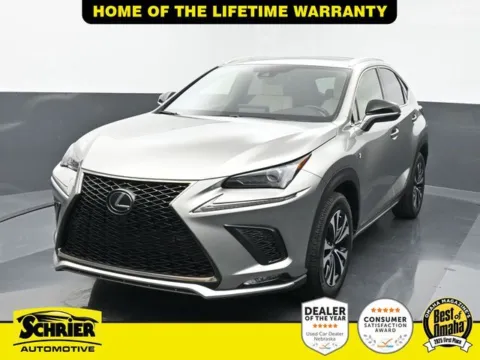 Silver 2020 Lexus NX 300 F Sport for sale in Omaha, NE