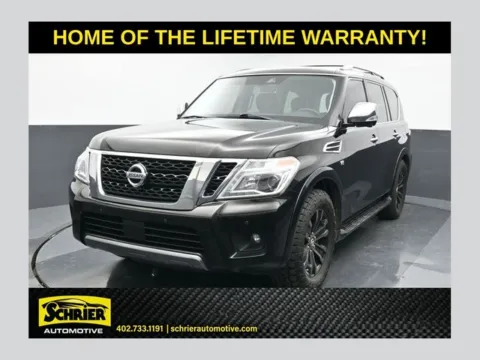 Black 2020 Nissan Armada Platinum for sale in Omaha, NE