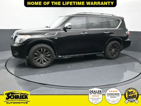 Another view of 2020 Nissan Armada Platinum for sale in Omaha, NE at Schrier Automotive Inc