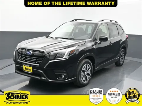Black 2024 Subaru Forester Premium for sale in Omaha, NE