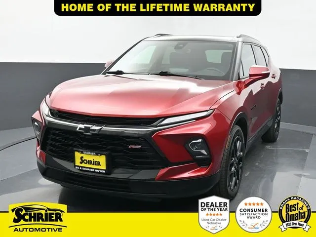 Red 2023 Chevrolet Blazer RS for sale in Omaha, NE
